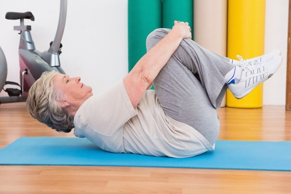 exercices d'arthrite de la hanche